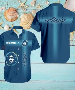 Alaska Airlines Logo Brand Hawaiian Shirt Custom Name Trending Summer