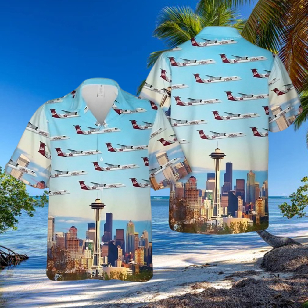 Alaska Airlines Q400 Um Hawaiian Shirt Outfit