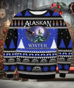 Alaskan Winter Christmas Ugly Sweater Gift For Men And Women