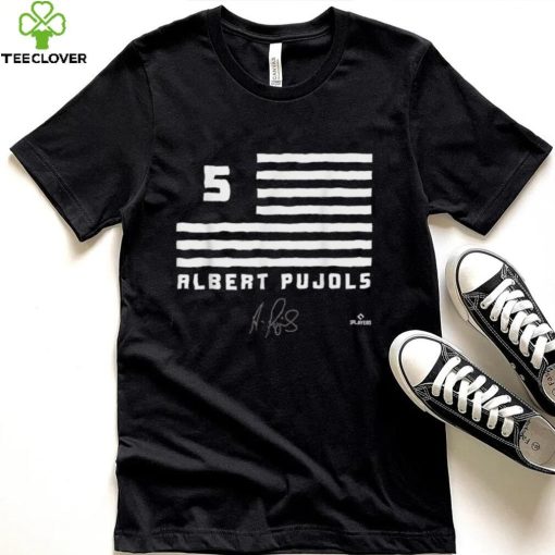 Albert Pujols Flag Name Albert Pujols T Shirt