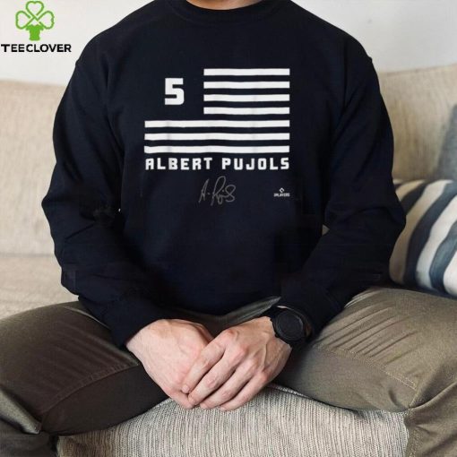 Albert Pujols Flag Name Albert Pujols T Shirt