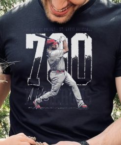 Albert Pujols St. Louis Baseball 700 Home Runs Bold Signature Shirt 1 Albert Pujols St. Louis Baseball 700 Home Runs Bold Signature Shirt
