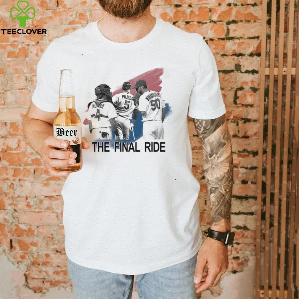 Albert Pujols T Shirt Molina Pujols Wainnright The Final Ride Albert Pujols T Shirt Molina Pujols Wainnright The Final Ride
