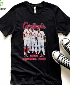 Albert Pujols T Shirt St Louis Cardinals 2022 Farewell Tour Signatures