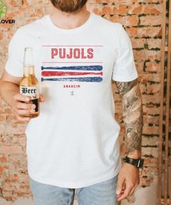 Albert Pujols T Shirt Vintage Baseball Bat Gameday