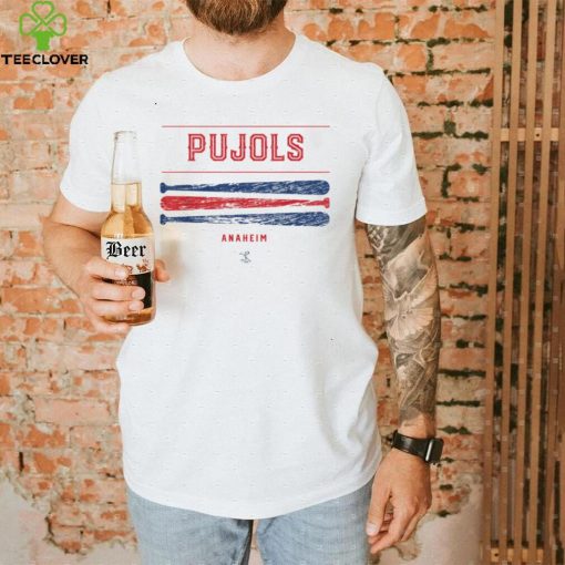 Albert Pujols T Shirt Vintage Baseball Bat Gameday