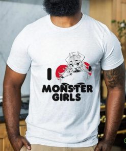 Alcremilk I Love Monster Girls Shirt