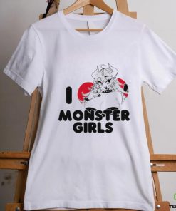 Alcremilk I Love Monster Girls Shirt