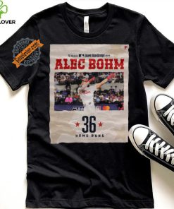 Alec Bohm Philadelphia Phillies 36 Mlb All Star Home Run Derby 2024 shirt