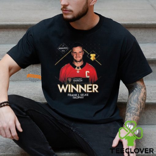 Aleksander Barkov Florida Panthers Is The Winner Of The Frank J Selke Trophy NHL Awards 2024 Unisex T Shirt