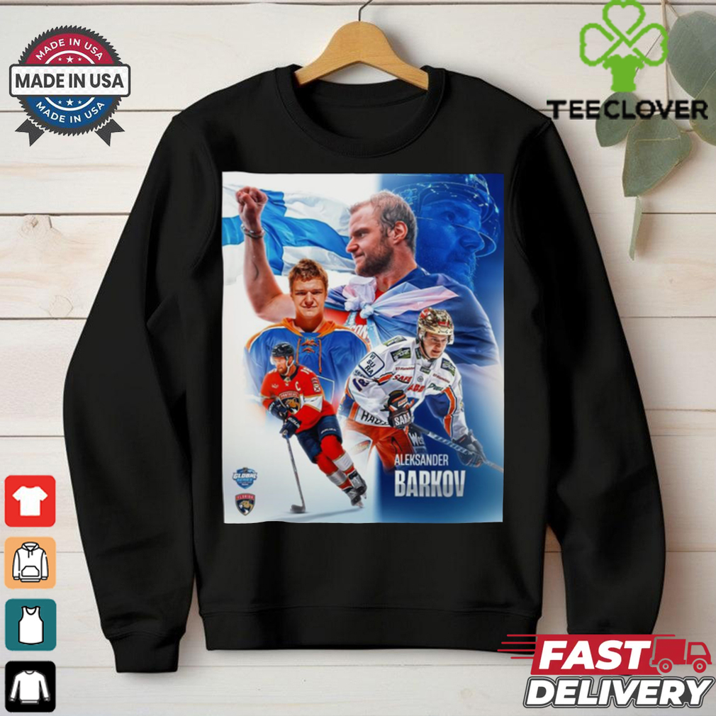 Aleksander Barkov Florida Panthers NHL Global Series The Captain is coming home Poster t shirt Aleksander Barkov Florida Panthers NHL Global Series The Captain is coming home Poster t shirt