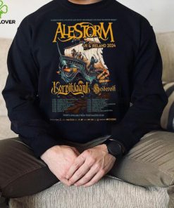 Alestorm UK & Ireland 2024 Poster shirt