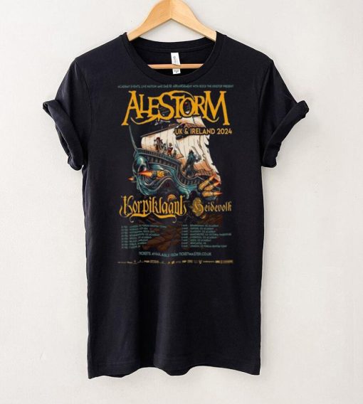 Alestorm UK & Ireland 2024 Poster hoodie, sweater, longsleeve, shirt v-neck, t-shirt