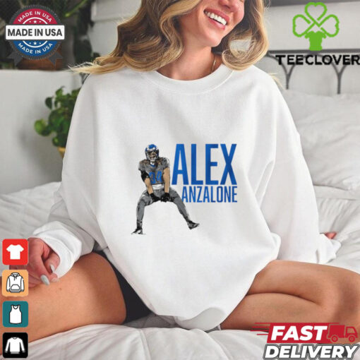 Alex Anzalone Detroit Lions Grit Pose shirt