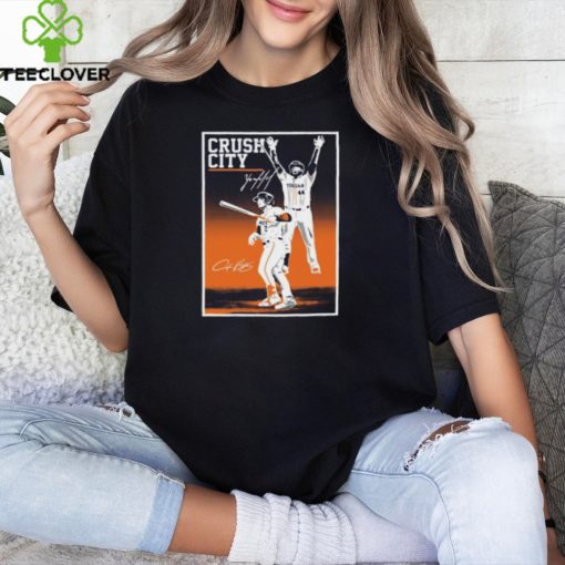 Alex Bregman Yordan Alvarez Crush City Ladies Boyfriend Shirt