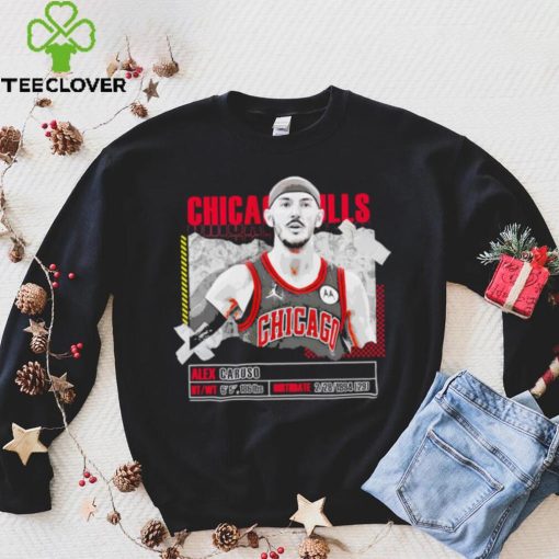 Alex Caruso number 6 Chicago Bulls basketball player pose paper gift hoodie, sweater, longsleeve, shirt v-neck, t-shirt