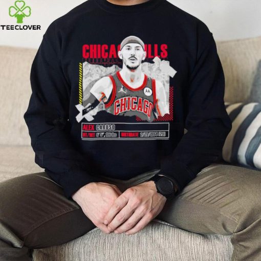 Alex Caruso number 6 Chicago Bulls basketball player pose paper gift hoodie, sweater, longsleeve, shirt v-neck, t-shirt