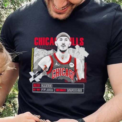 Alex Caruso number 6 Chicago Bulls basketball player pose paper gift hoodie, sweater, longsleeve, shirt v-neck, t-shirt