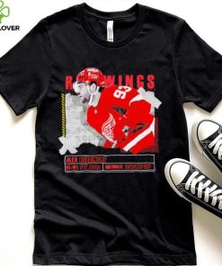 Alex DeBrincat number 93 Detroit Red Wings ice hockey player pose paper gift shirt