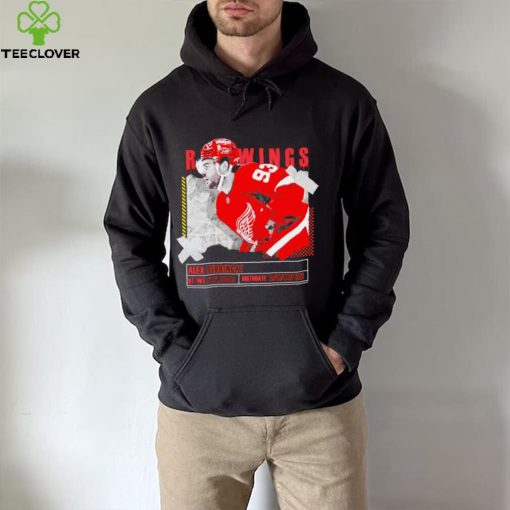 Alex DeBrincat number 93 Detroit Red Wings ice hockey player pose paper gift hoodie, sweater, longsleeve, shirt v-neck, t-shirt