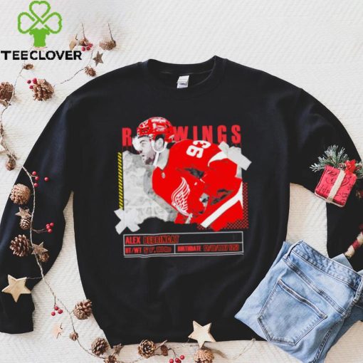 Alex DeBrincat number 93 Detroit Red Wings ice hockey player pose paper gift hoodie, sweater, longsleeve, shirt v-neck, t-shirt