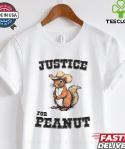 Alex Jones Justice For Peanut T Shirt