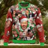 Philadelphia Eagles Fans Pattern Toboggan Knitted Christmas Sweater