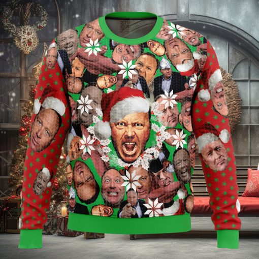 Alex Jones Ugly Christmas Sweater 3D Gift Christmas Funny