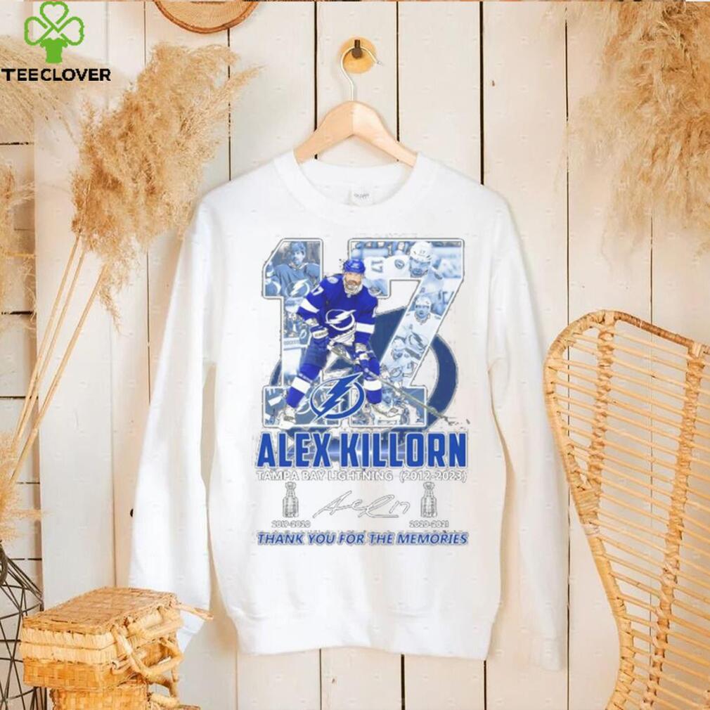 Alex Killorn Tampa Bay Lightning 2012 – 2023 Thank You For The Memories T Shirt Alex Killorn Tampa Bay Lightning 2012 – 2023 Thank You For The Memories T Shirt