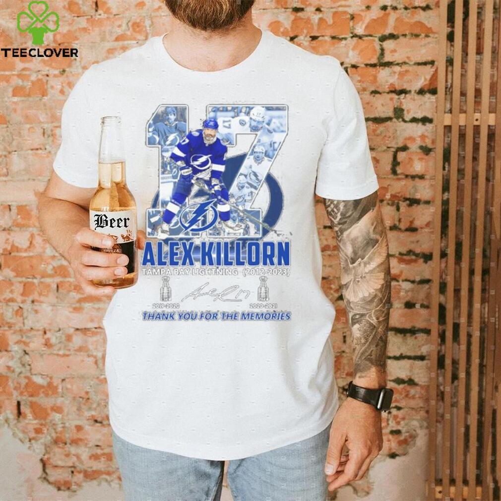 Alex Killorn Tampa Bay Lightning 2012 – 2023 Thank You For The Memories T Shirt Alex Killorn Tampa Bay Lightning 2012 – 2023 Thank You For The Memories T Shirt