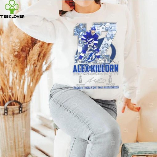 Alex Killorn Tampa Bay Lightning 2012 – 2023 Thank You For The Memories T Shirt