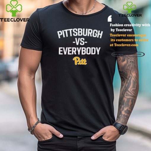 Alex Kline Wearing Pittsburgh Vs Everybody Pitt Shirt