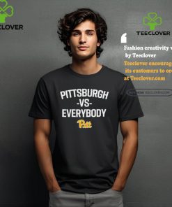 Alex Kline Wearing Pittsburgh Vs Everybody Pitt Shirt