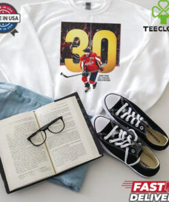 Alex Ovechkin 30 away from all time NHL goals record t shirt