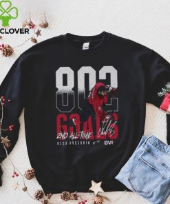 Alex Ovechkin Washington 2nd All Time Goals T Shirt