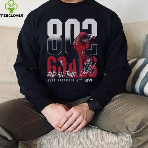 Alex Ovechkin Washington 2nd All Time Goals T Shirt
