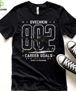 Alex Ovechkin Washington 802 Goals Retro WHT Shirt