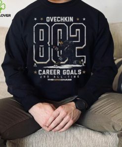 Alex Ovechkin Washington 802 Goals Retro WHT Shirt