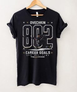 Alex Ovechkin Washington 802 Goals Retro WHT Shirt