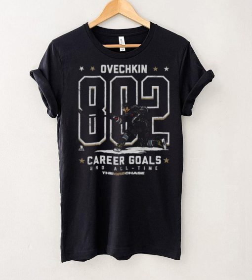 Alex Ovechkin Washington 802 Goals Retro WHT Shirt