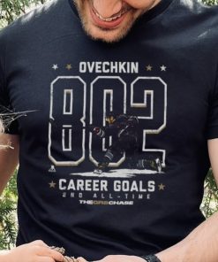 Alex Ovechkin Washington 802 Goals Retro WHT Shirt