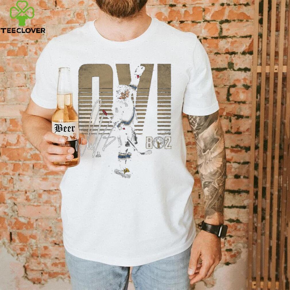 Alex Ovechkin Washington 802 OVI WHT Shirt Alex Ovechkin Washington 802 OVI WHT Shirt