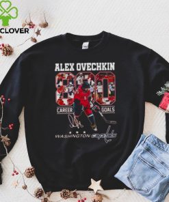 Alex Ovechkin Washington Capitals 800 Career Goals Signature T Shirt