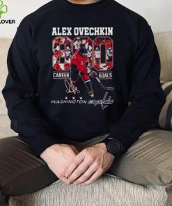 Alex Ovechkin Washington Capitals 800 Career Goals Signature T Shirt