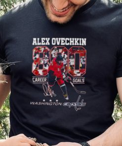 Alex Ovechkin Washington Capitals 800 Career Goals Signature T Shirt