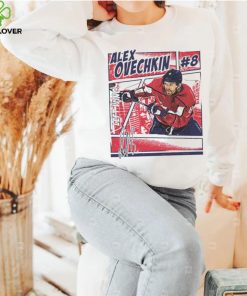 Alex Ovechkin Washington Comic signature hoodie, sweater, longsleeve, shirt v-neck, t-shirt