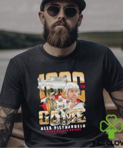 Alex Pietrangelo Vegas 1000th game shirt