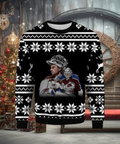 Alexandar Georgiev Colorade Avalanche Ugly Christmas Sweater