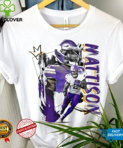 Alexander Mattison number 2 Minnesota Vikings football player pose gift hoodie, sweater, longsleeve, shirt v-neck, t-shirt