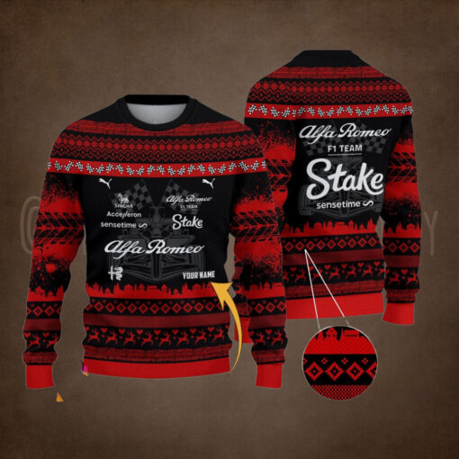 Alfa Romeo F1 Team PURS1100 ugly sweater